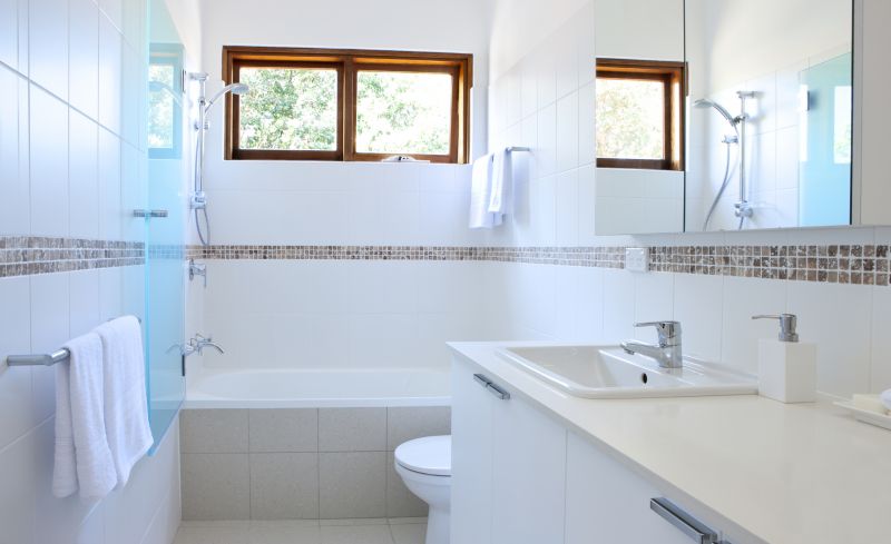 Wide Picture of Modern Bathroom