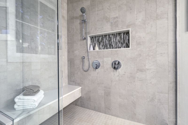 Minimalist Shower Niche